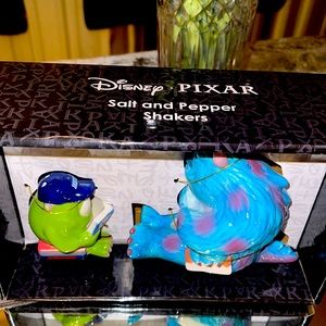 Disney Pixar Monster's University Mike & Scully Salt & Pepper Shakers